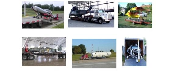Collection of aircraft and small helicopter transport jobs